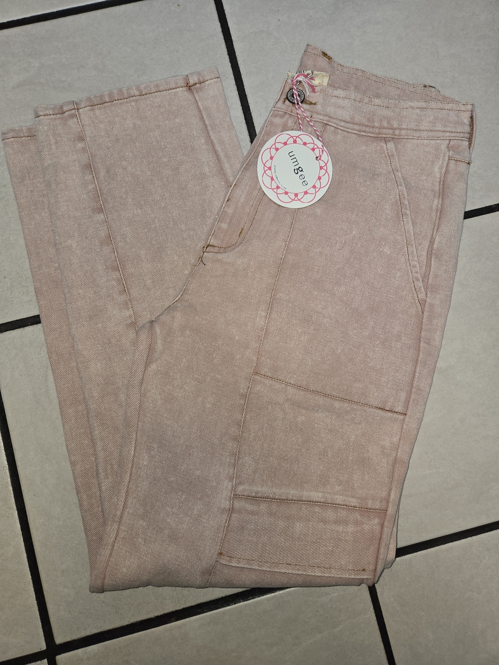 Umgee Jeans Dusty Rose